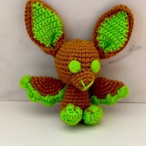 Handmade Crochet Oogie Inspired Bat